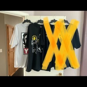 2 Slightly Used Men’s XXL Wrestling t-shirts